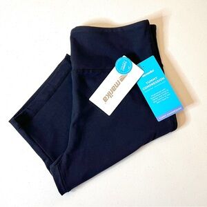 Marika Knee Length Biker Shorts Navy